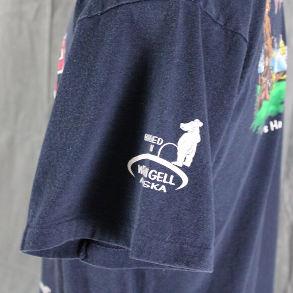 Vitnage Beer Shirt - Bear Whiz Beer Bottle Tag Graphic - Men's Large - Picture 5 of 10